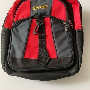 Sporto Kid’s Backpack in Red and Black